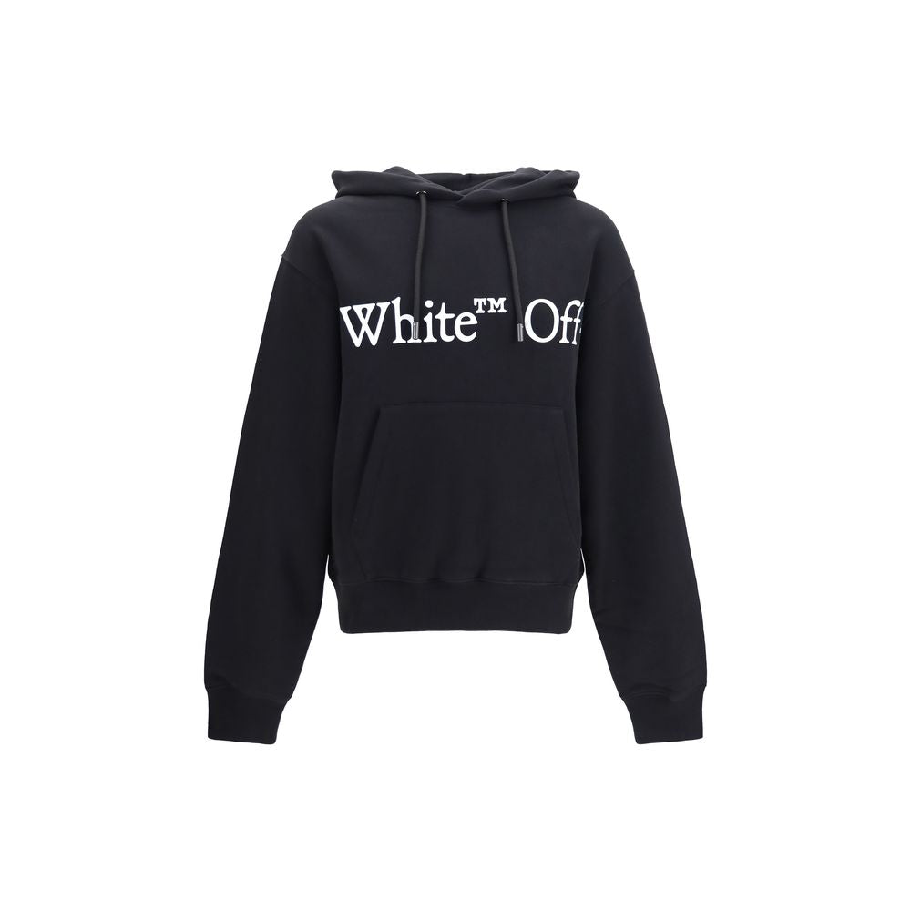 Off-White Black Cotton Sweatshirt | Regal Royce