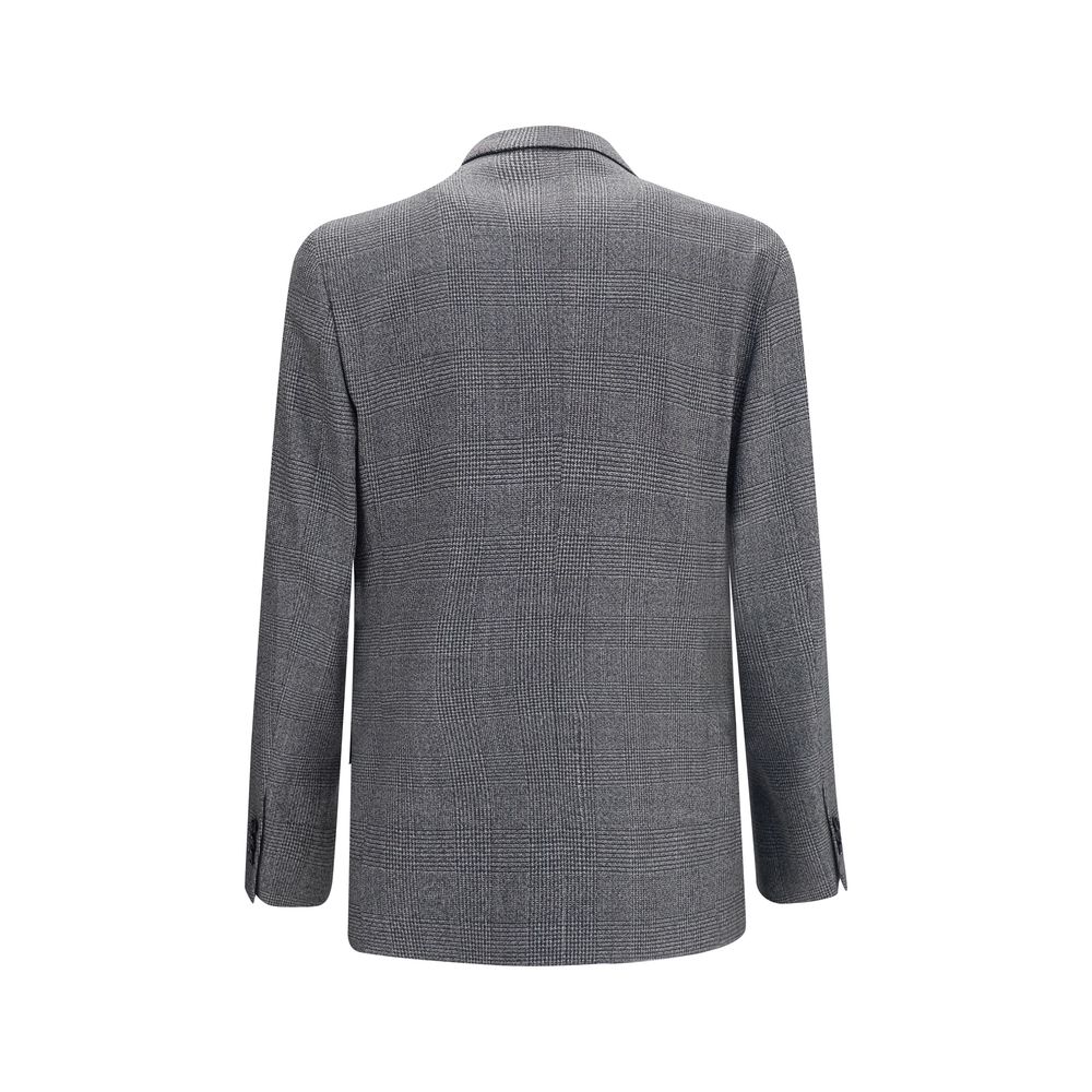Lardini Gray Wool Oves Aries Blazer | Regal Royce