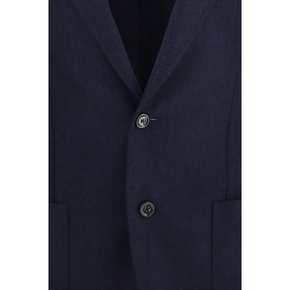 Lardini Blue Wool Oves Aries Jacket | Regal Royce