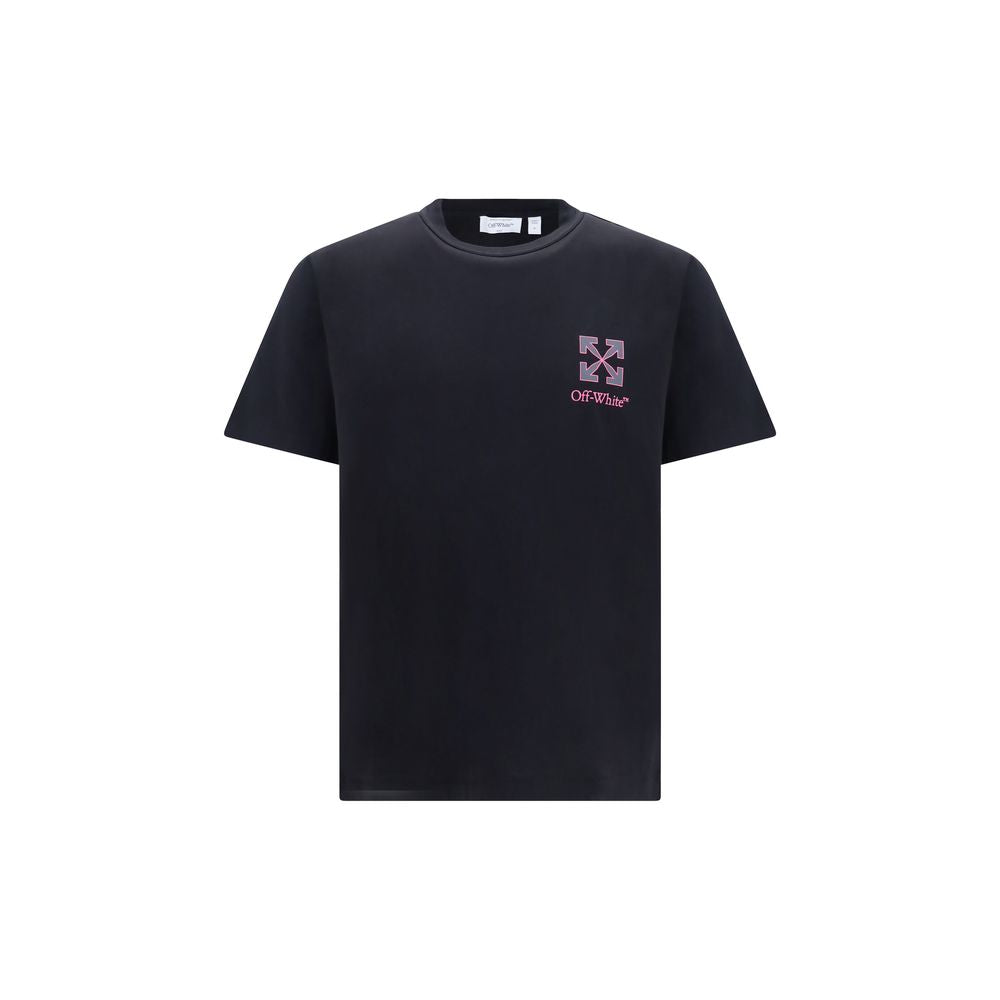 Off-White Black Cotton T-Shirt | Regal Royce
