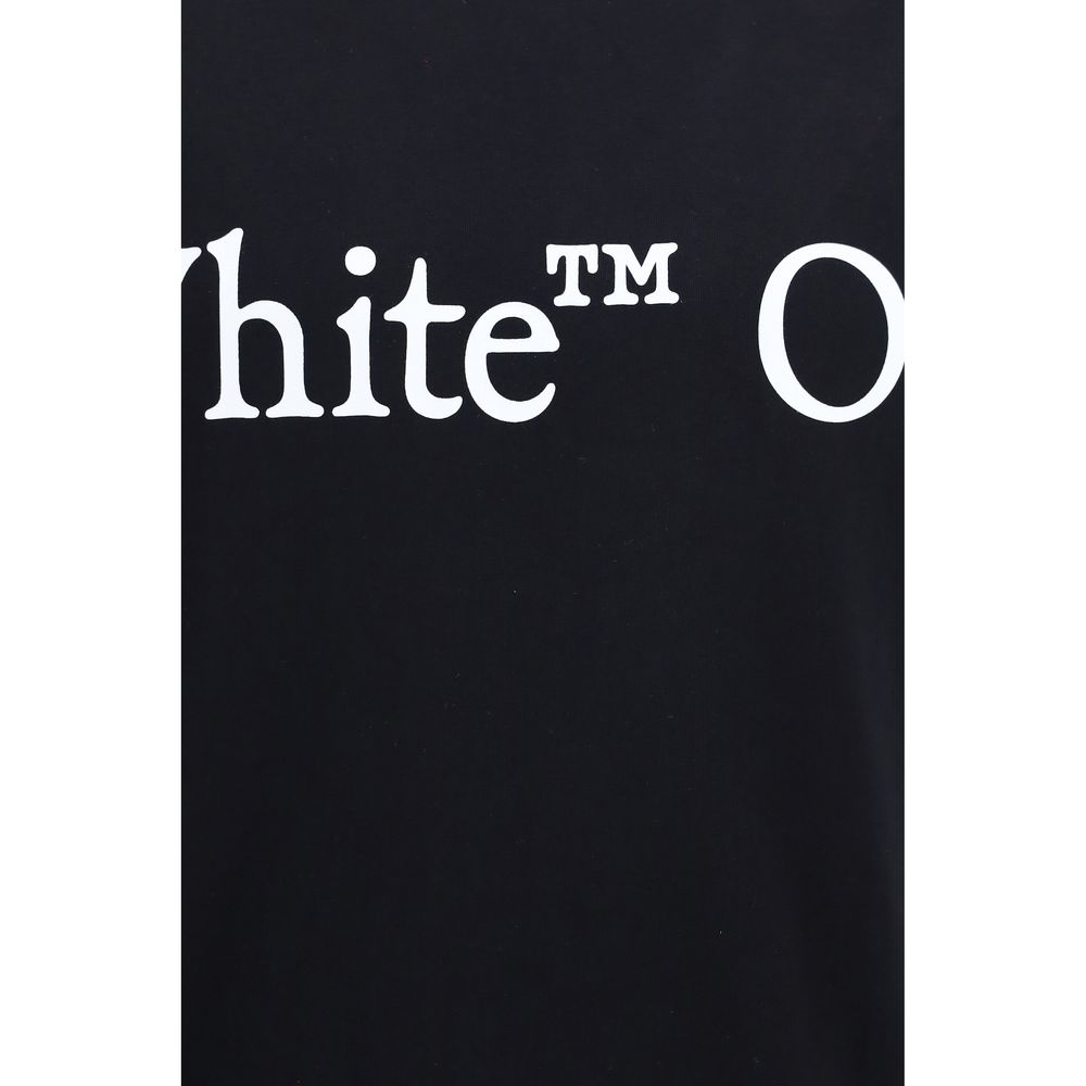 Off-White Black Cotton T-Shirt | Regal Royce