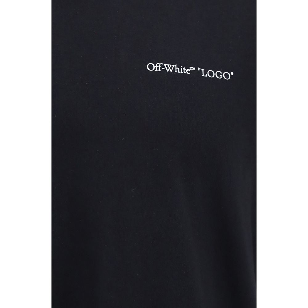 Off-White Black Cotton T-Shirt | Regal Royce