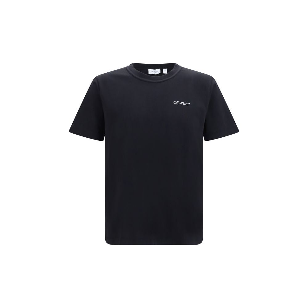 Off-White Black Cotton T-Shirt | Regal Royce