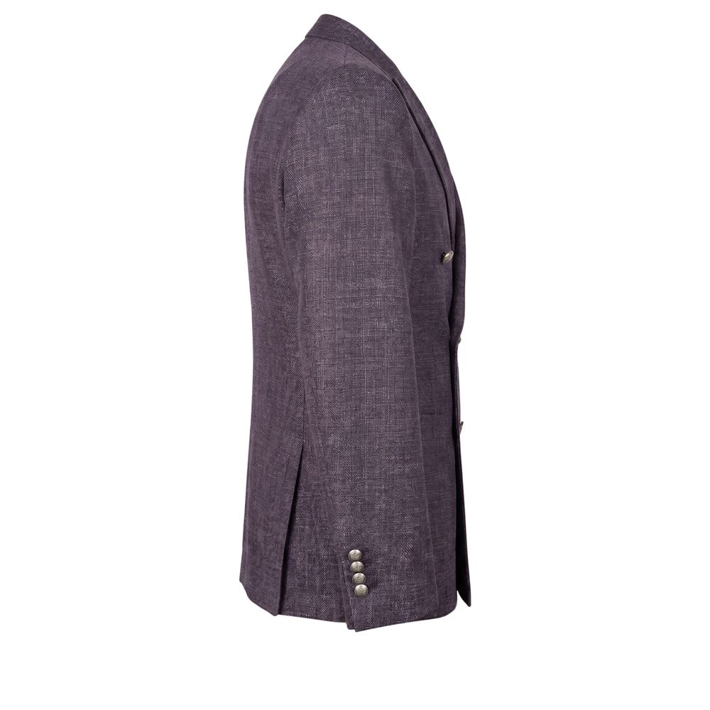 Peserico Blue Wool Men's Jacket | Regal Royce