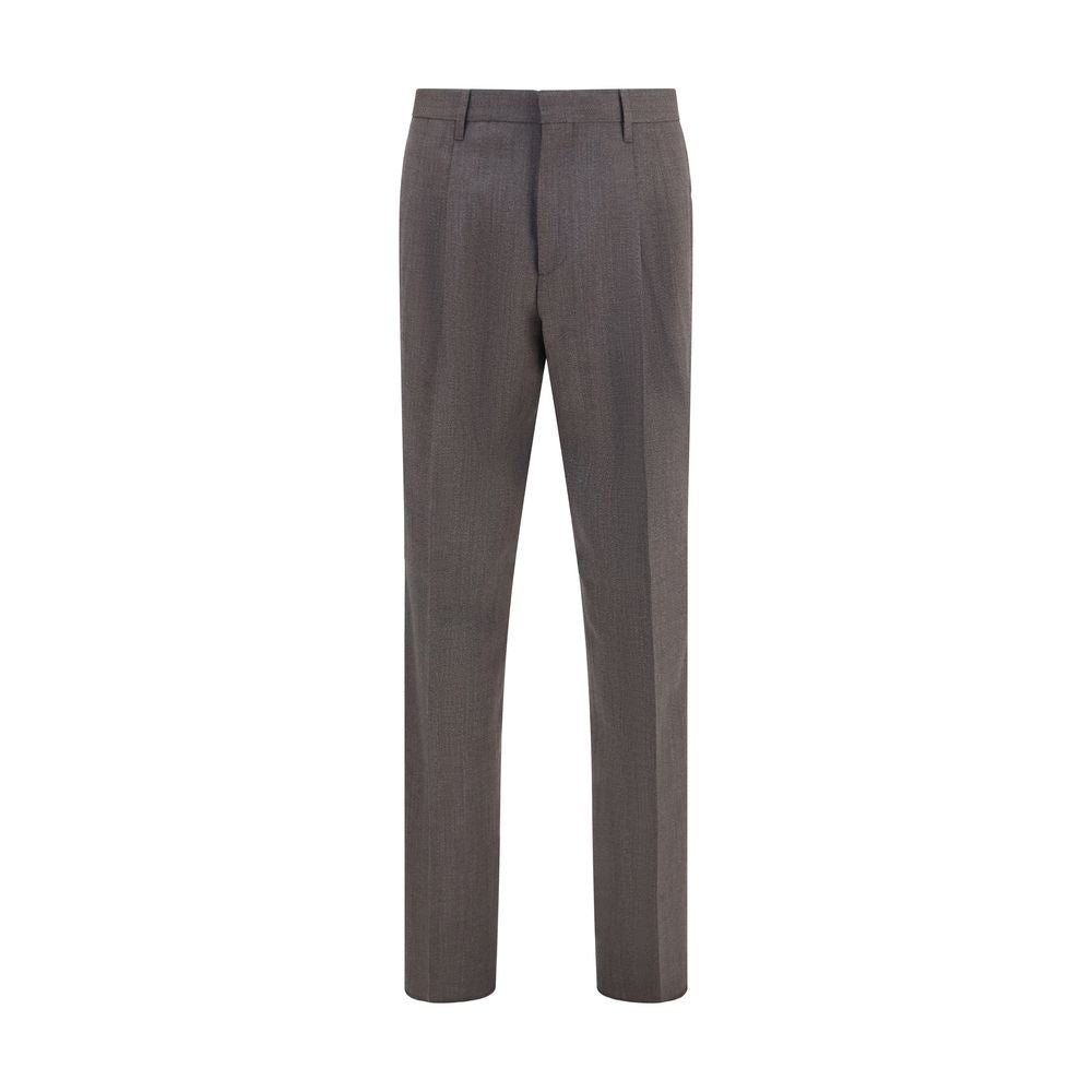 Lardini Gray Viscose Dress Pants | Regal Royce