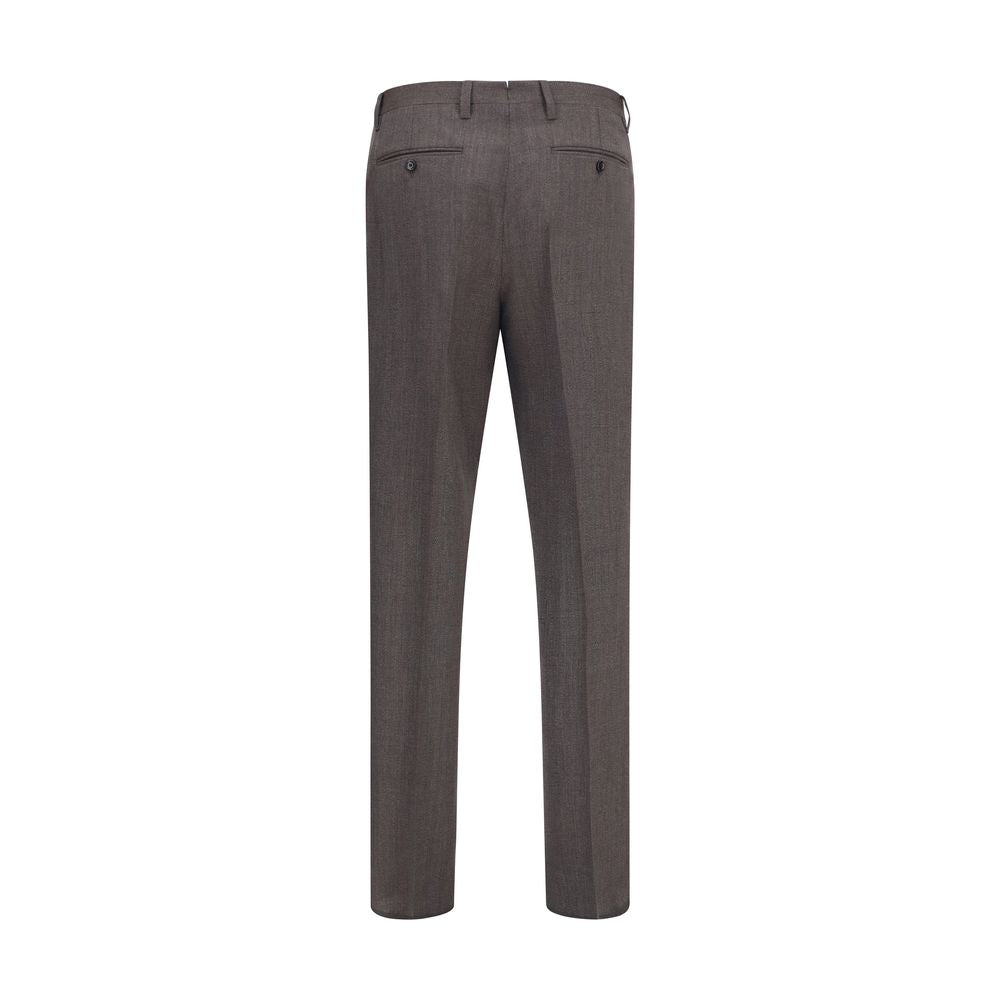 Lardini Gray Viscose Dress Pants | Regal Royce