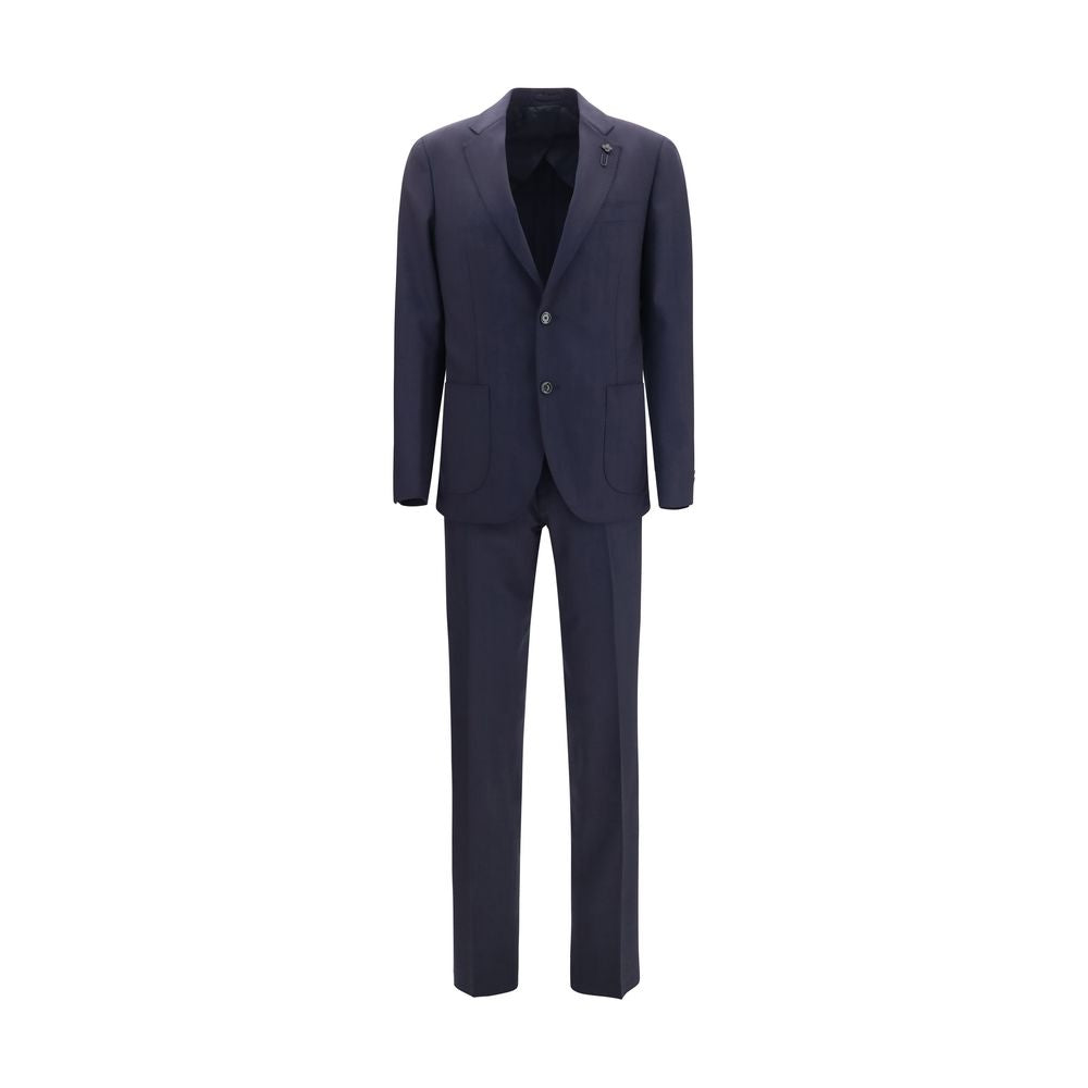 Lardini Blue Wool Oves Aries Two-Piece Suit | Regal Royce