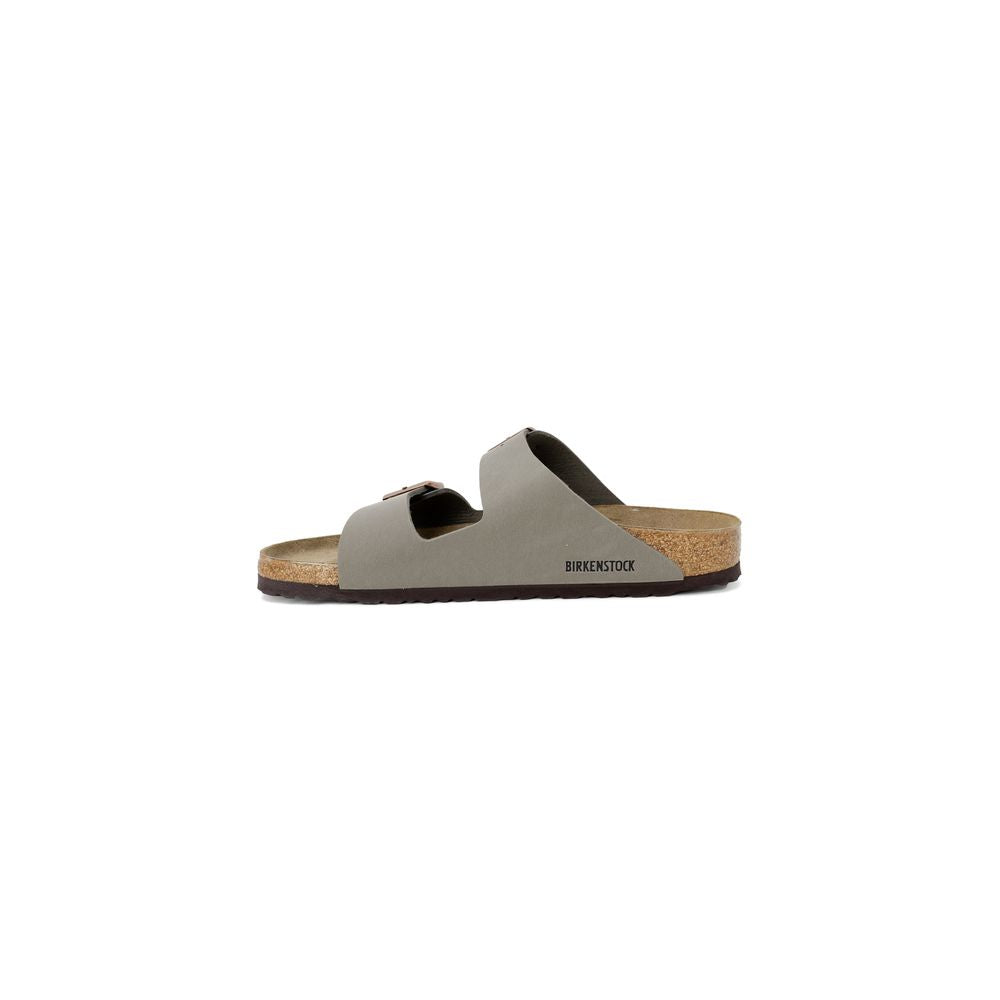 Birkenstock Gray Synthetic Strap-On Sandals | Regal Royce