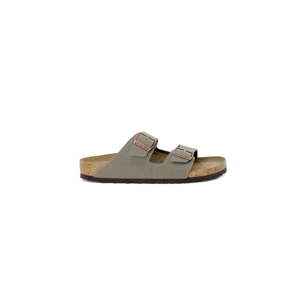 Birkenstock Gray Synthetic Strap-On Sandals | Regal Royce