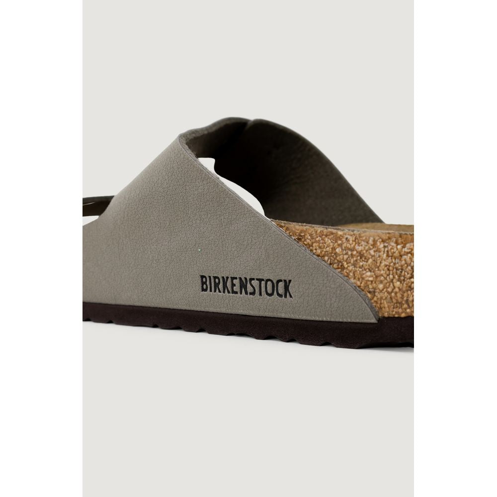 Birkenstock Gray Synthetic Strap-On Sandals | Regal Royce