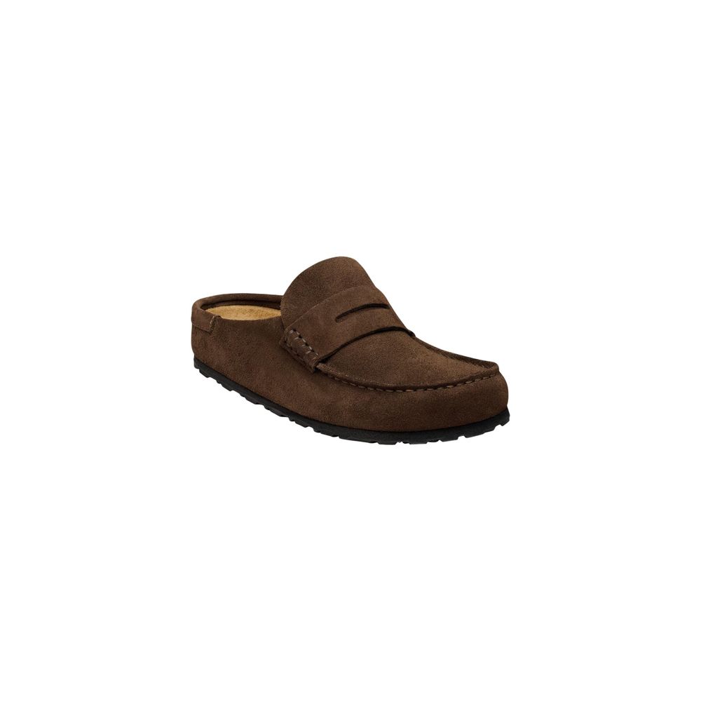 Birkenstock Brown Suede Leather Moccassin | Regal Royce