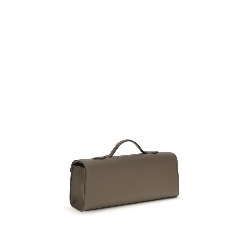 Savette Brown Calf Leather Bos Taurus Shoulder Bag | Regal Royce