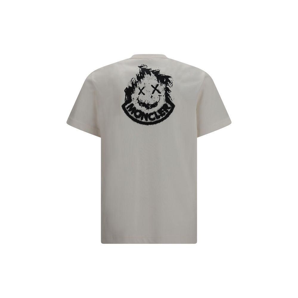 Moncler Beige Cotton T-Shirt | Regal Royce
