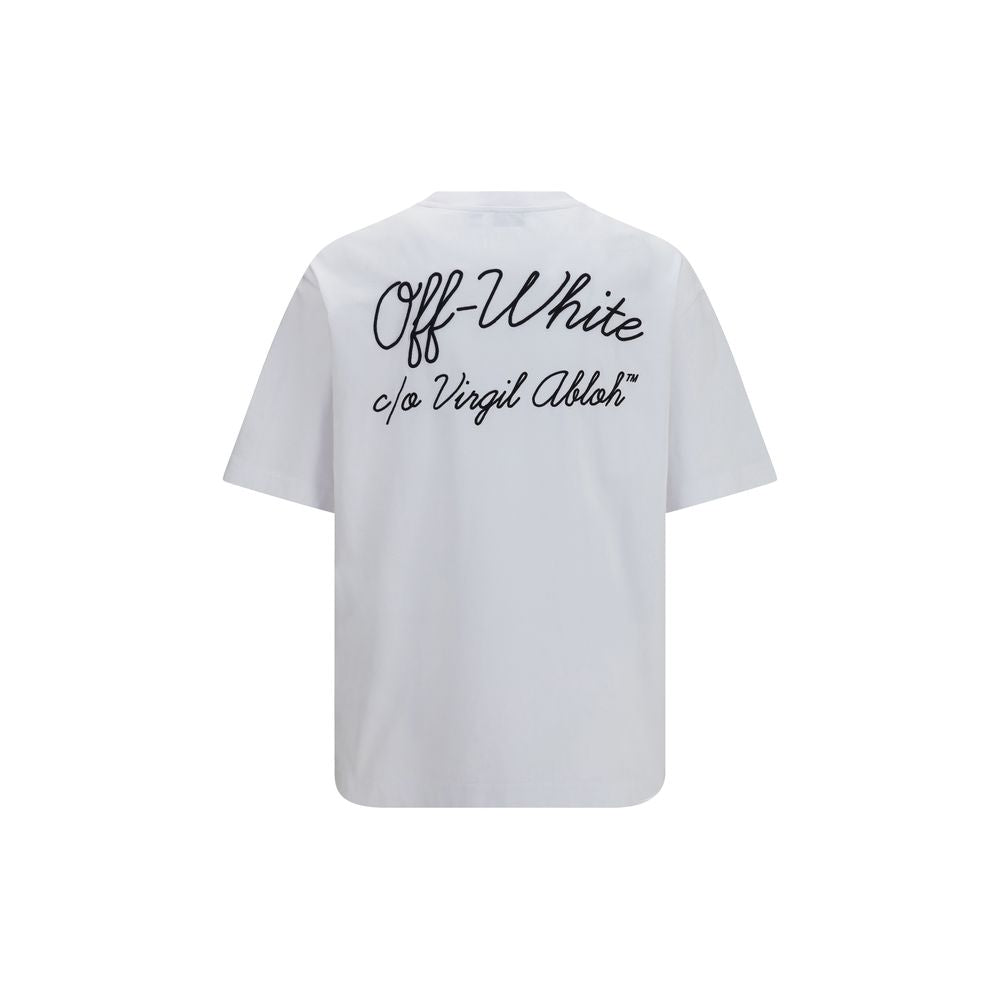 Off-White White Cotton T-Shirt | Regal Royce