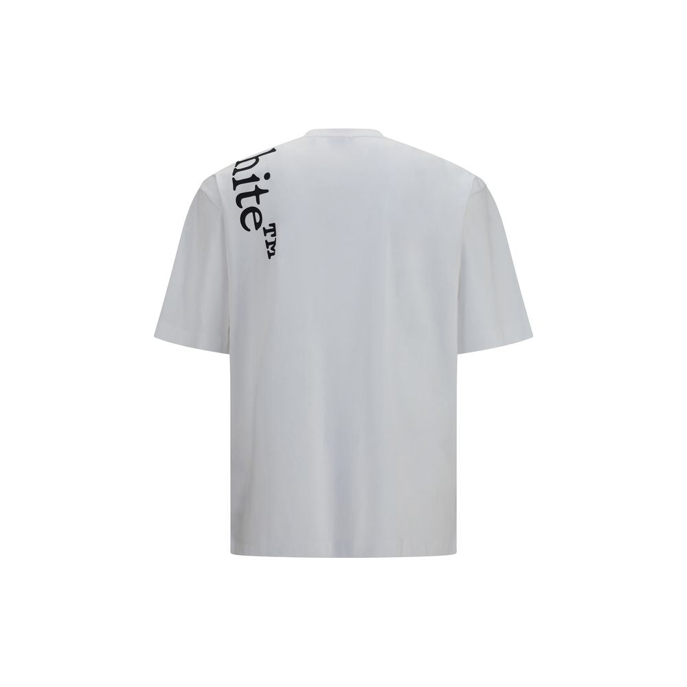 Off-White White Cotton T-Shirt | Regal Royce