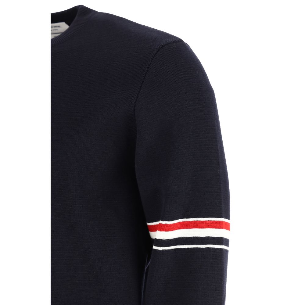 Thom Browne Blue Cotton Sweatshirt | Regal Royce