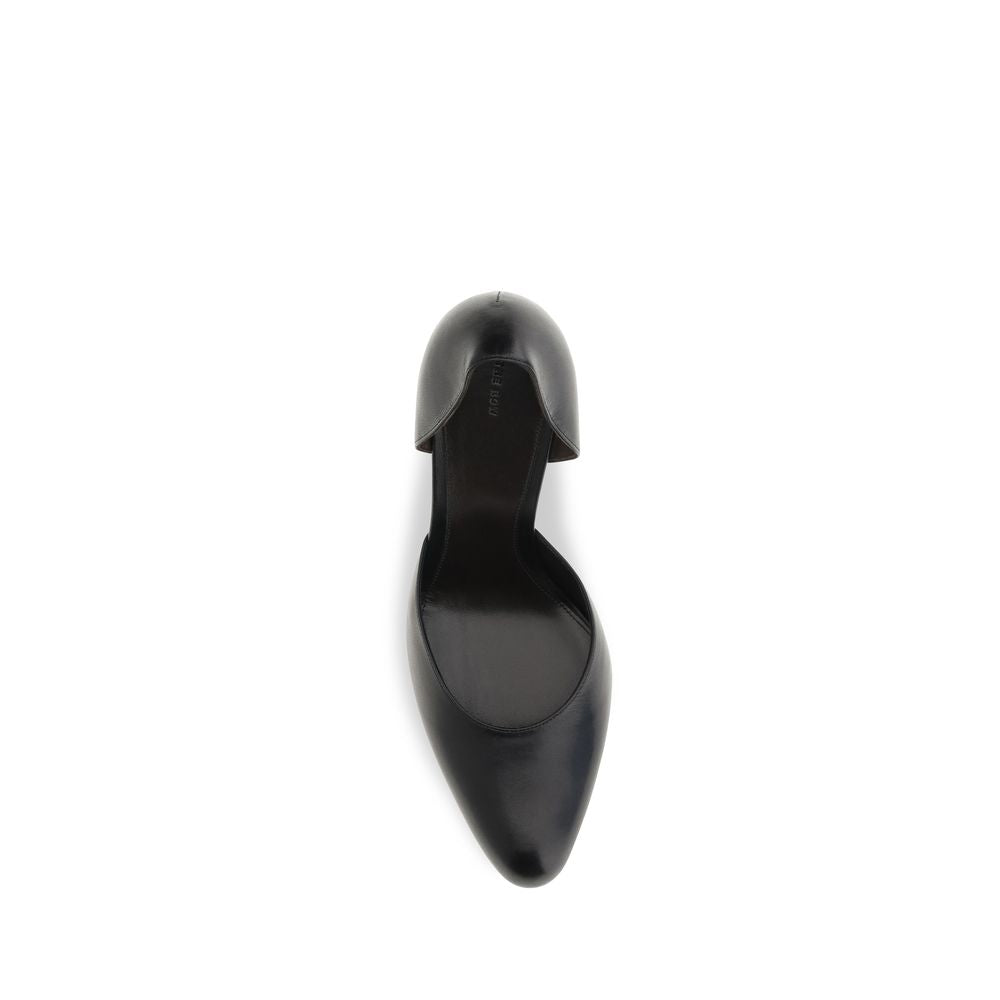 The Row Black Lamb Ovis Aries Aries High Heel Pumps | Regal Royce