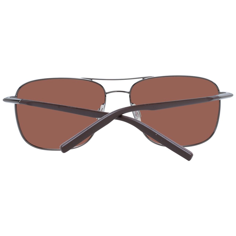 Serengeti Gray Metal Sunglasses | Regal Royce