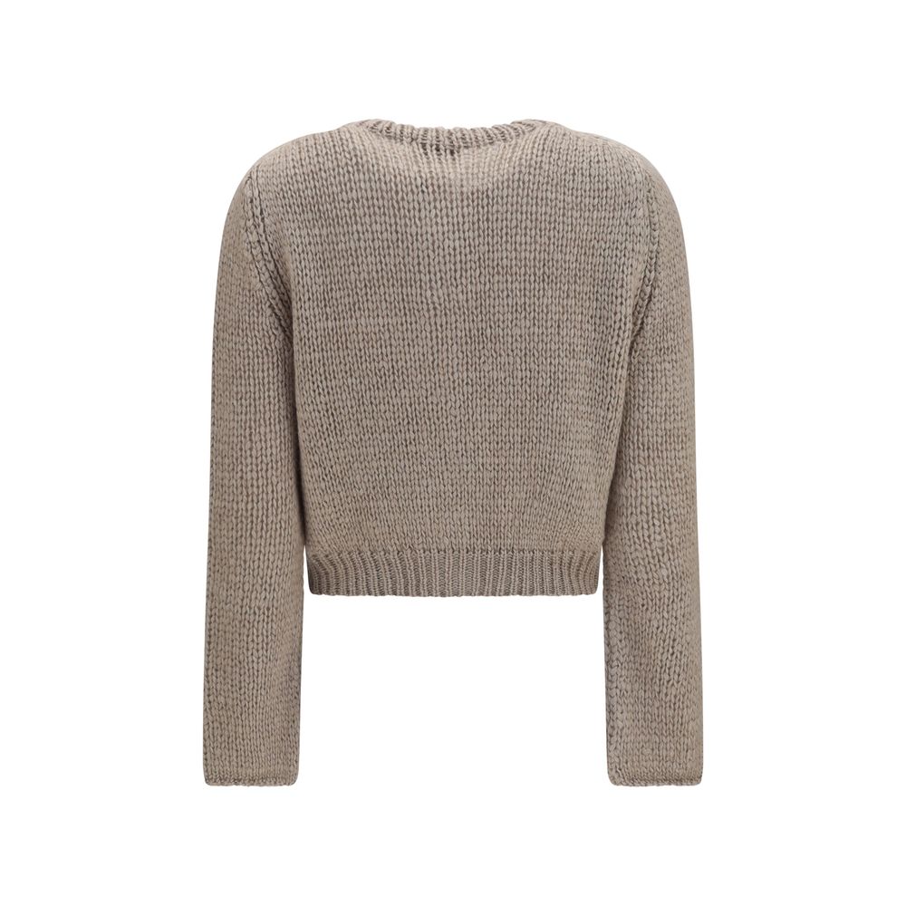 Forte_Forte Beige Silk Cardigan | Regal Royce