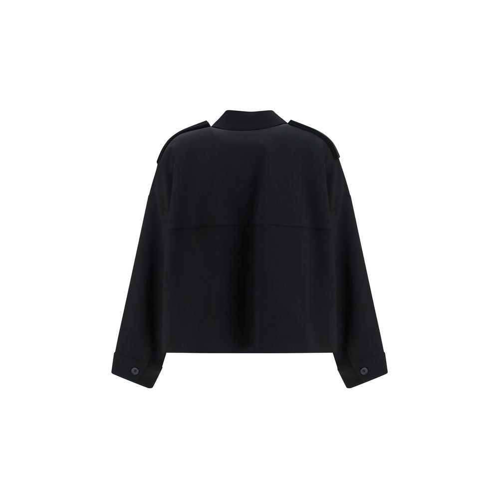 Khaite Black Acetate Shirt | Regal Royce