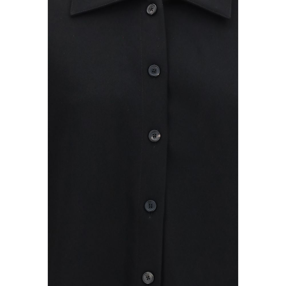 Khaite Black Acetate Shirt | Regal Royce