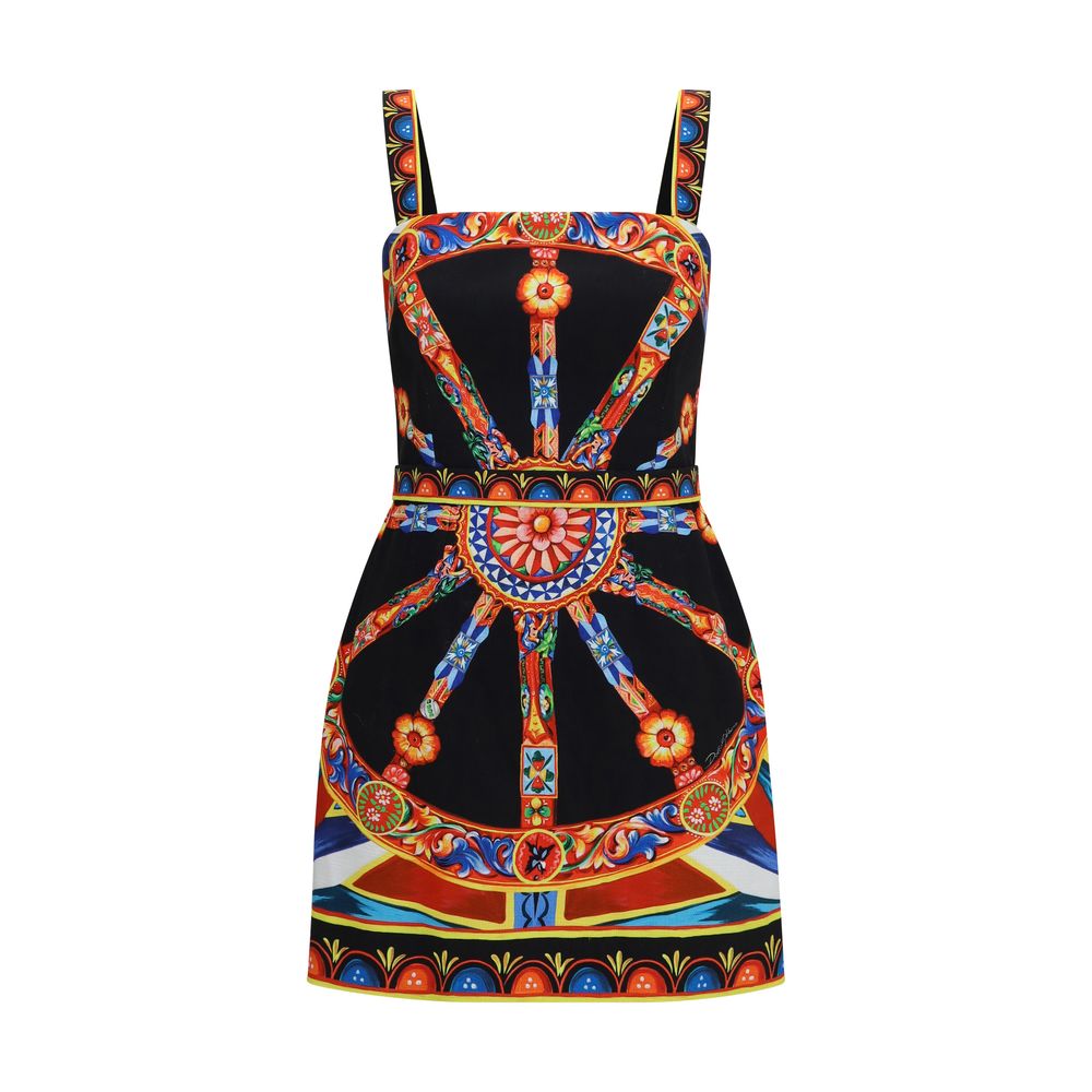 Dolce & Gabbana Multicolor Cotton Casual Dress | Regal Royce