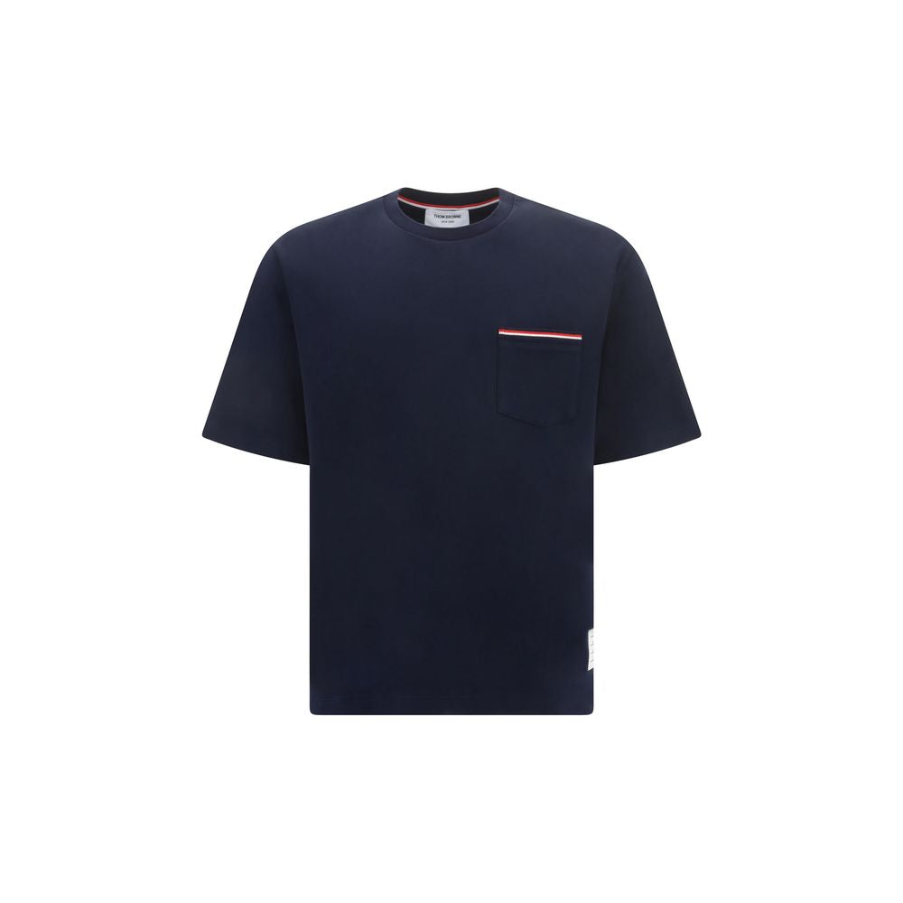Thom Browne Blue Cotton T-Shirt | Regal Royce