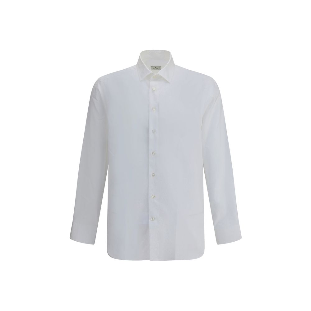 Etro White Cotton Dress Shirt | Regal Royce
