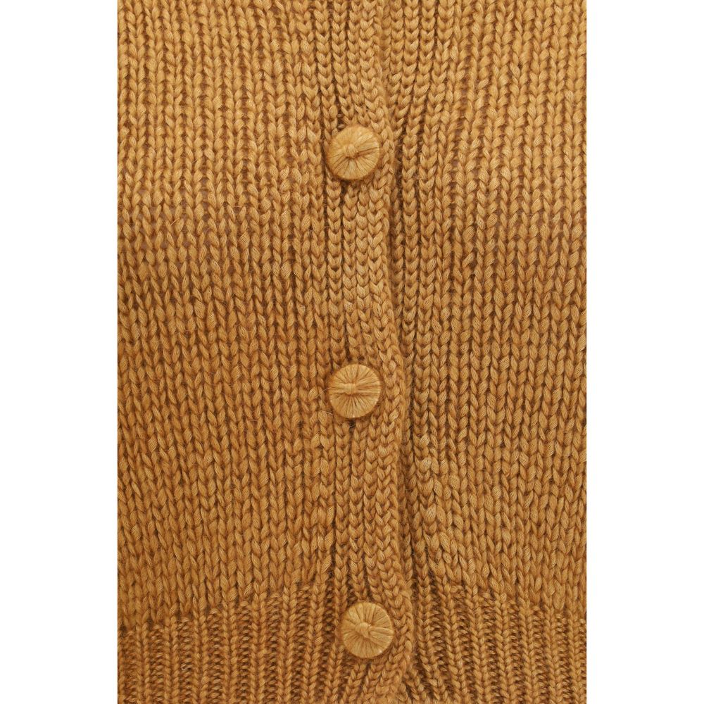 Forte_Forte Brown Silk Cardigan | Regal Royce
