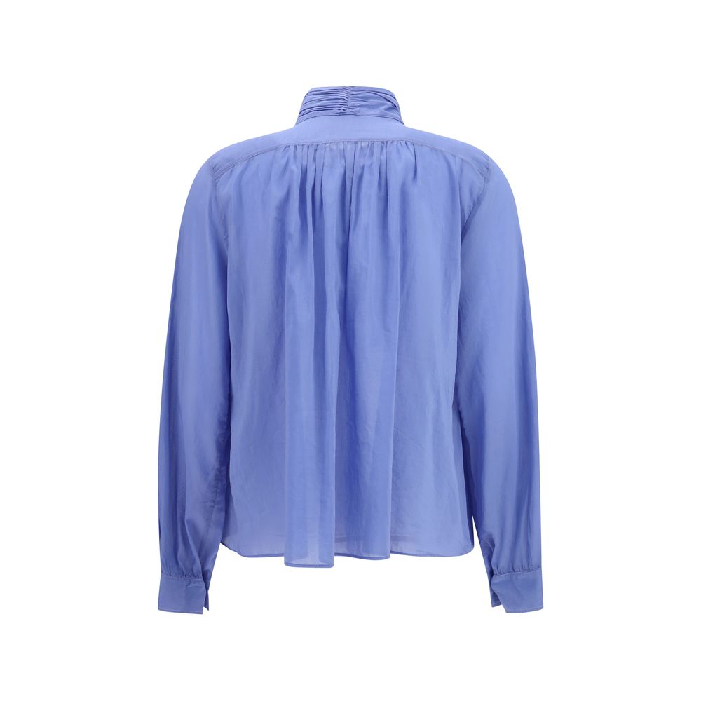 Forte_Forte Blue Cotton Blouse | Regal Royce