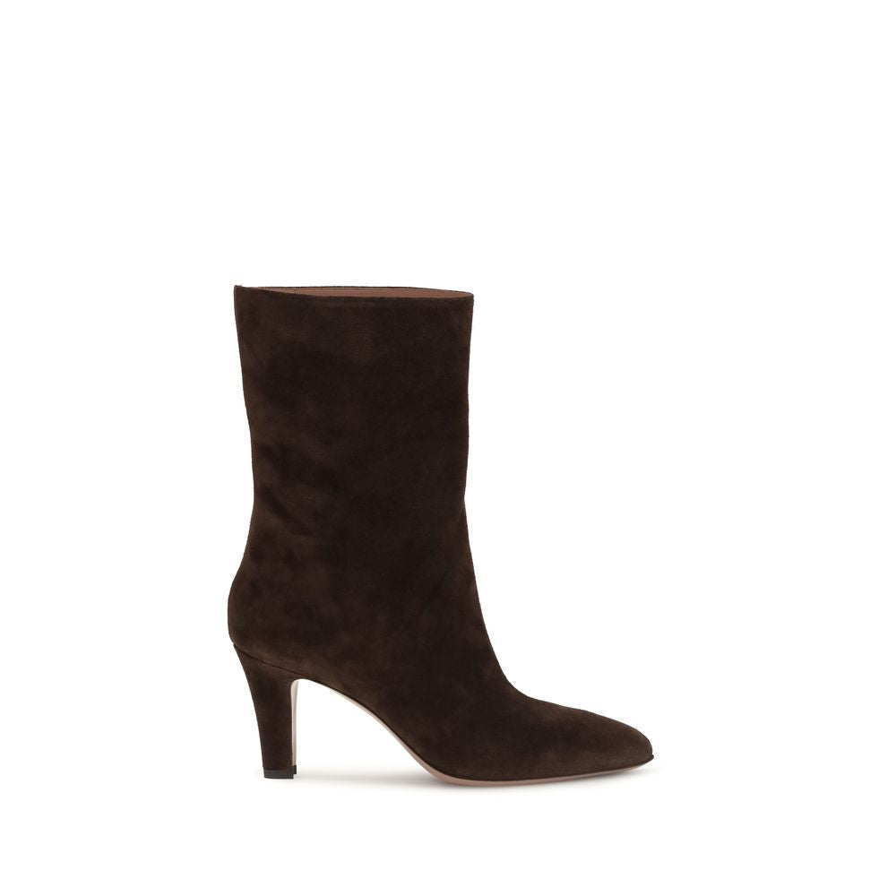 Paris Texas Brown Suede Leather Ankle Boots | Regal Royce