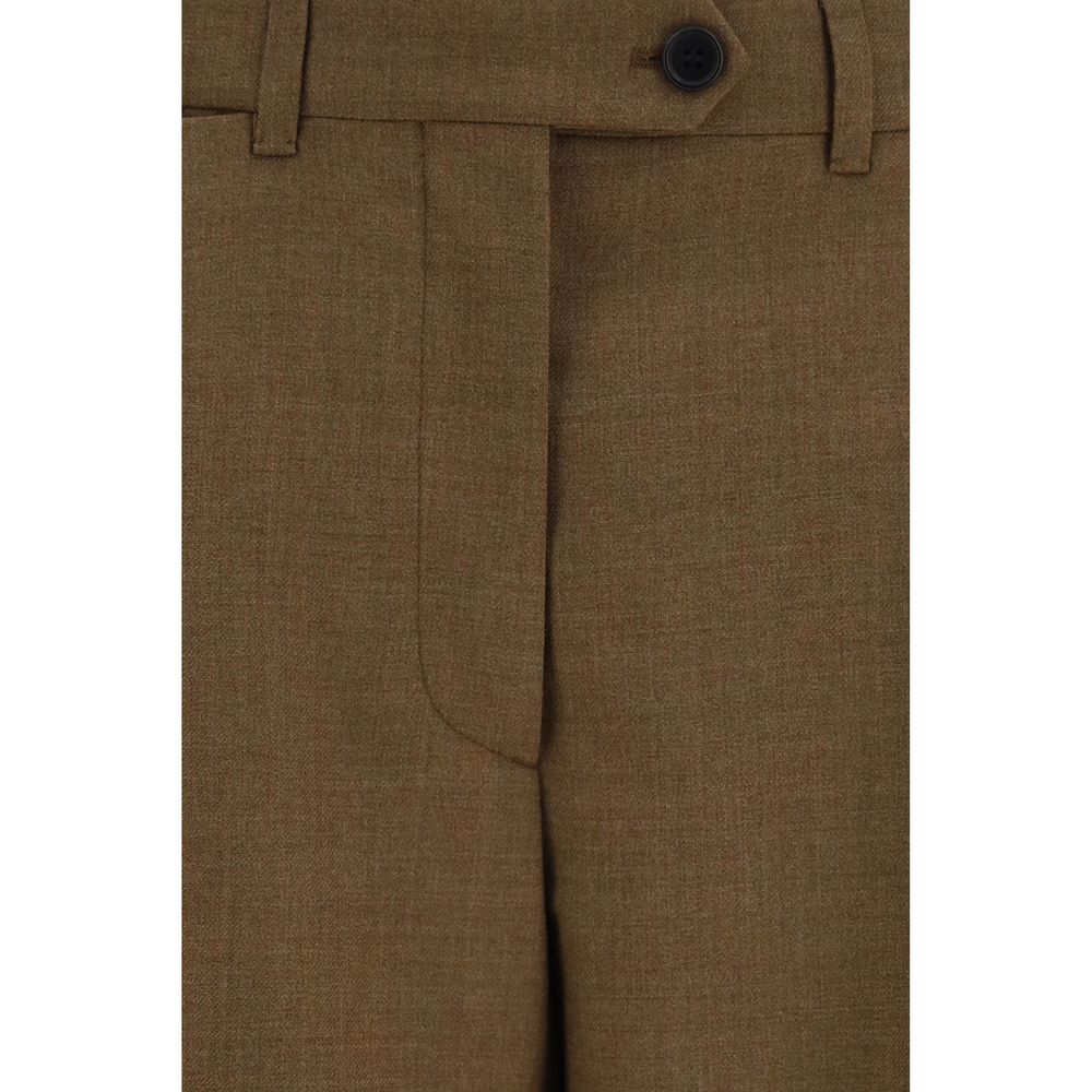 Prada Brown Wool Oves Aries Dress Pants | Regal Royce