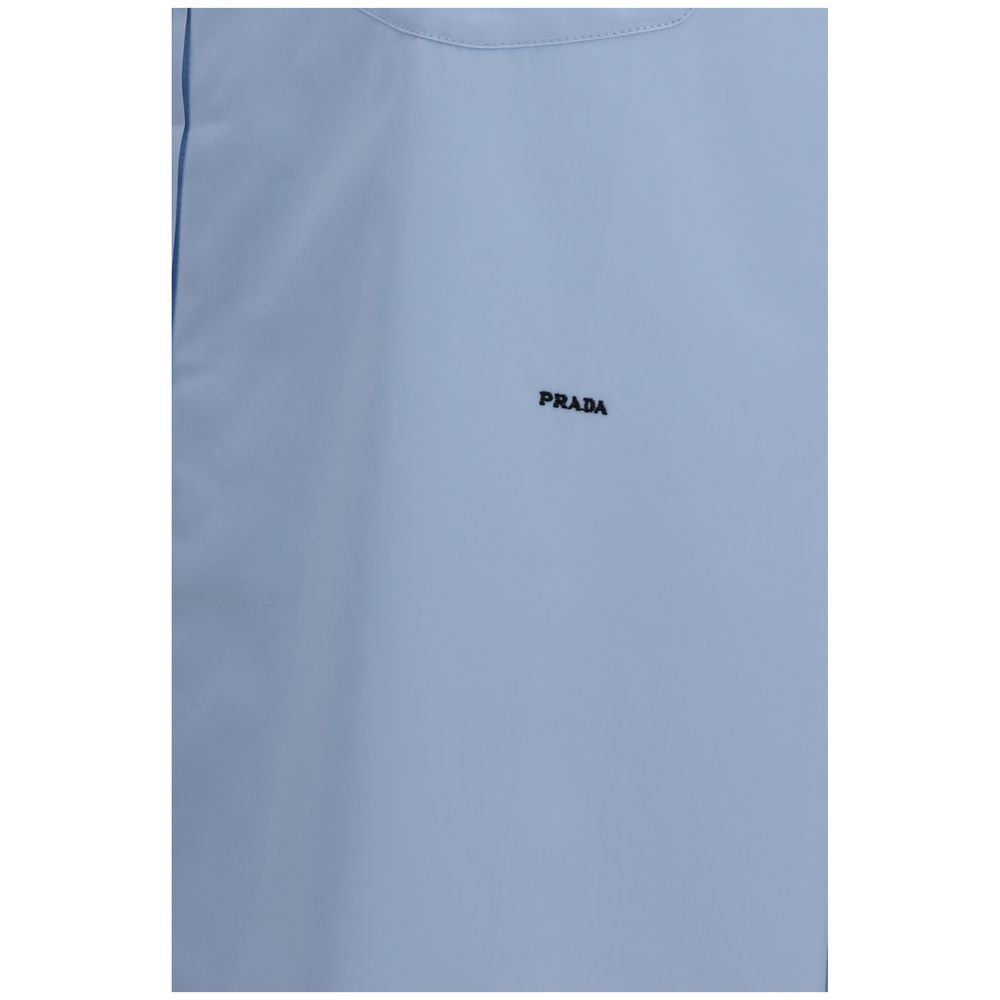 Prada Blue Cotton Shirt | Regal Royce