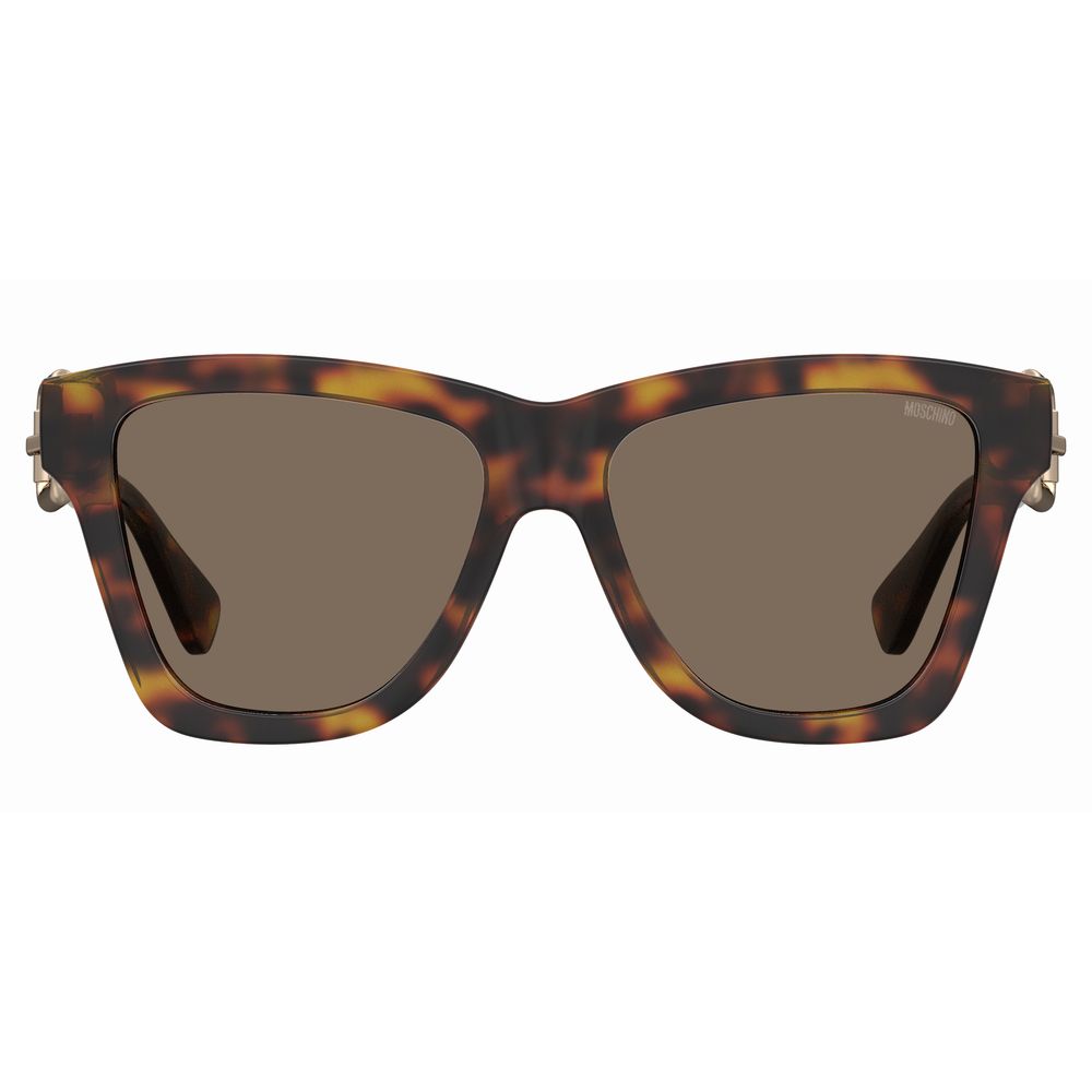Moschino Brown Acetate Sunglasses | Regal Royce