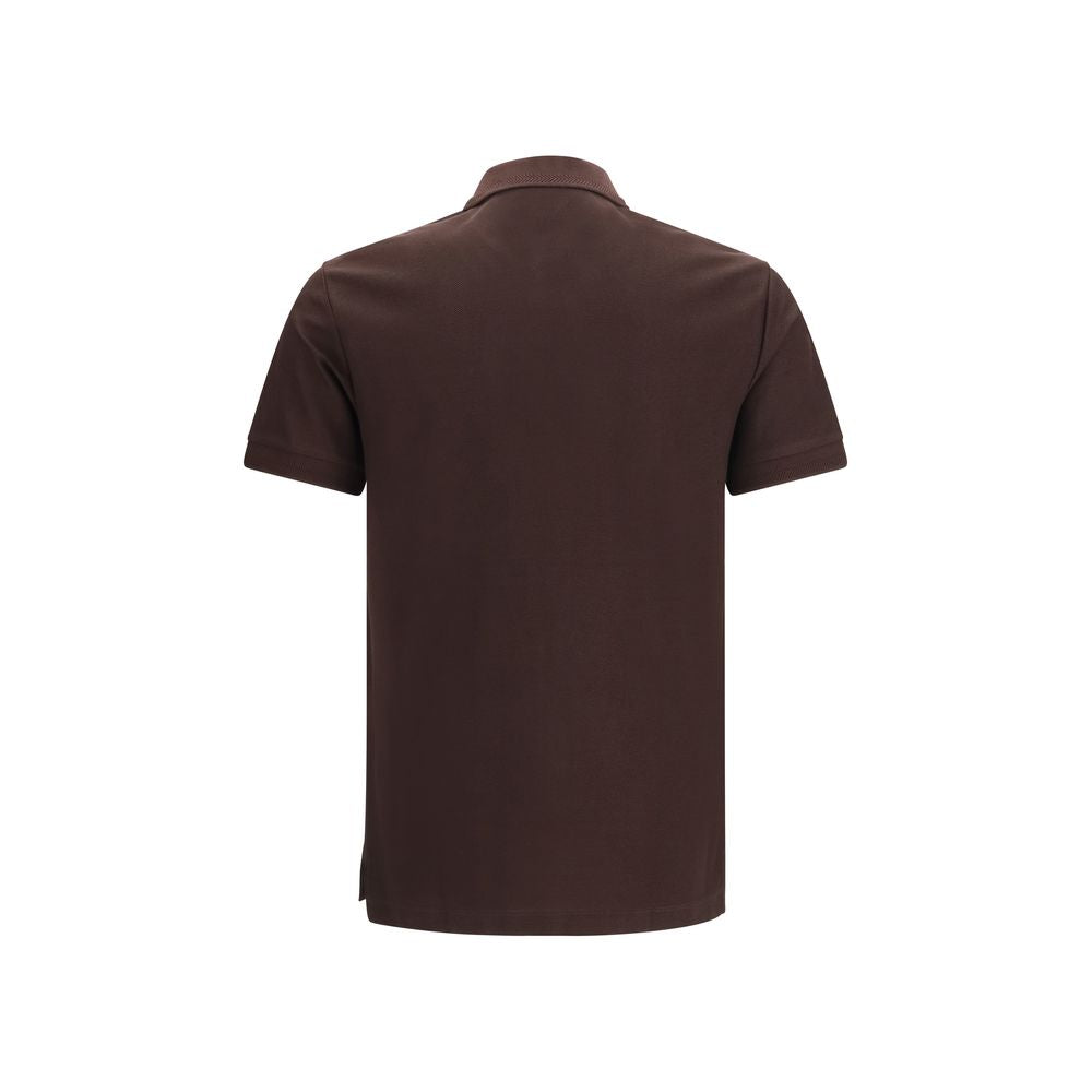 Burberry Brown Cotton Polo Shirt | Regal Royce