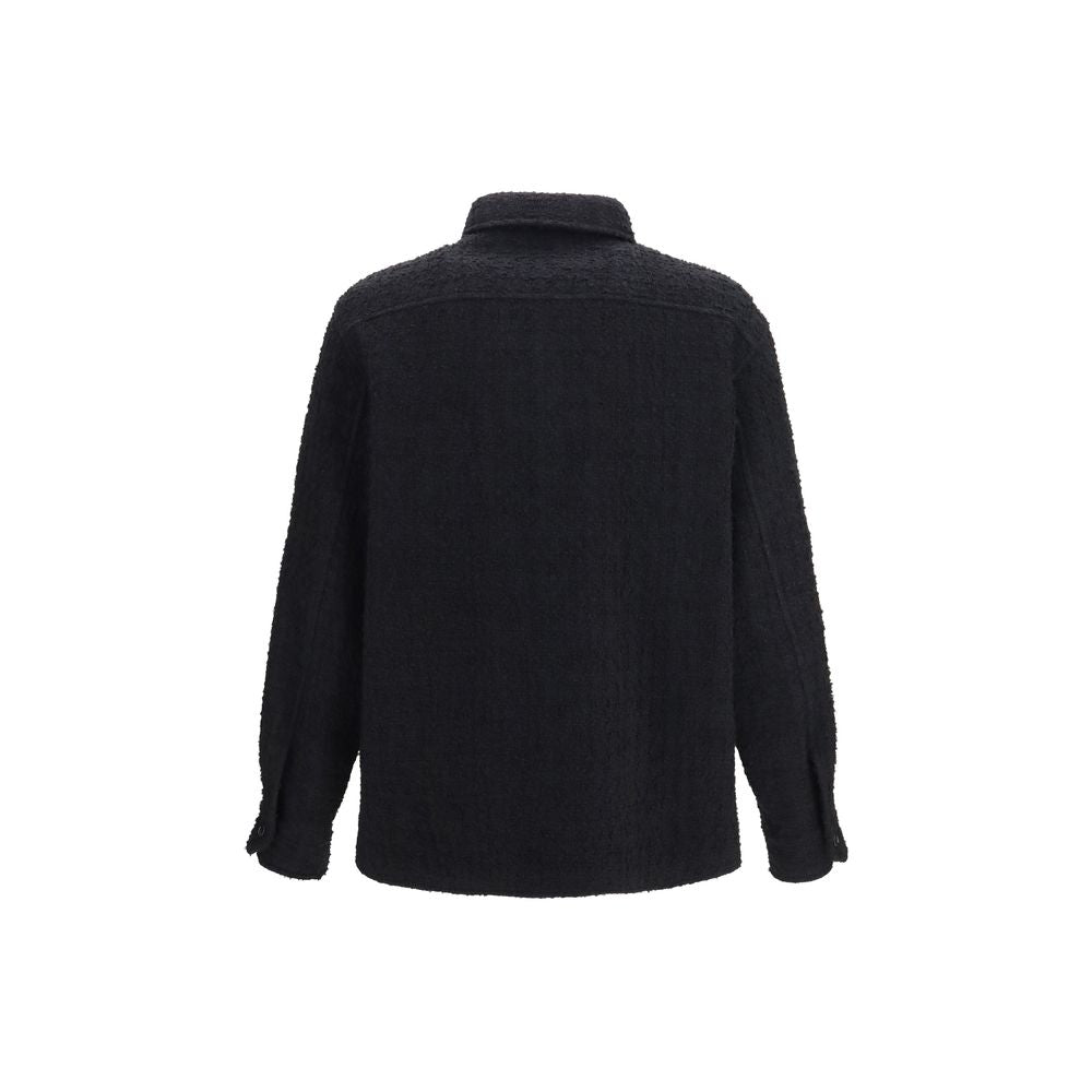 Valentino Garavani Black Cotton Full-Length Jacket | Regal Royce