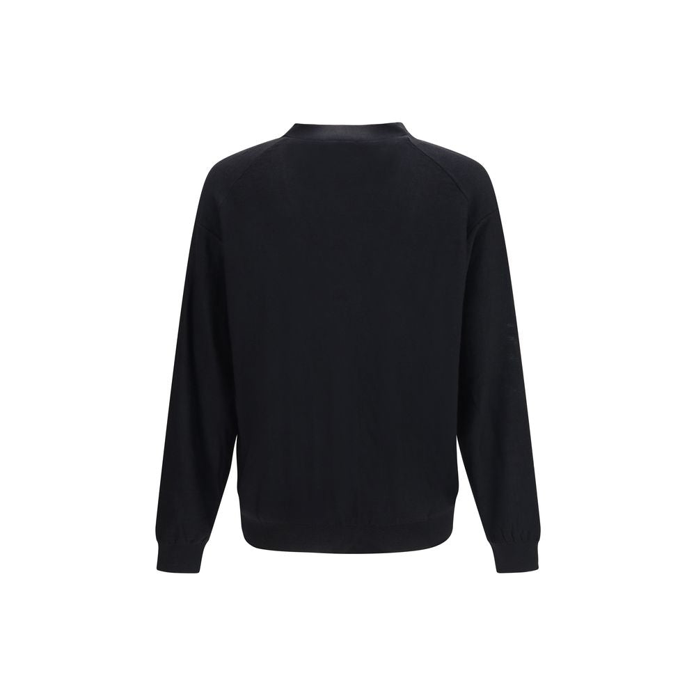 Lemaire Black Wool Oves Aries Cardigan | Regal Royce