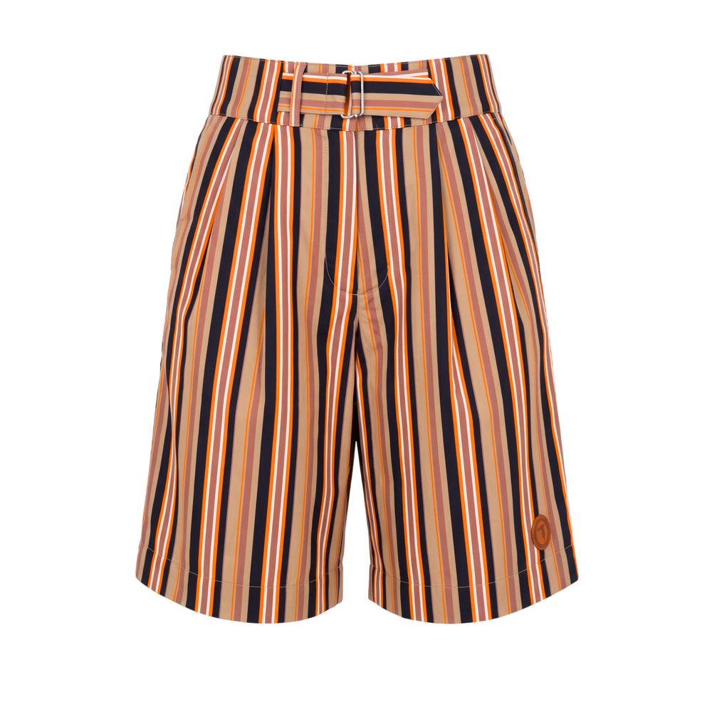 Trussardi Jeans Beige Cotton Men's Shorts | Regal Royce