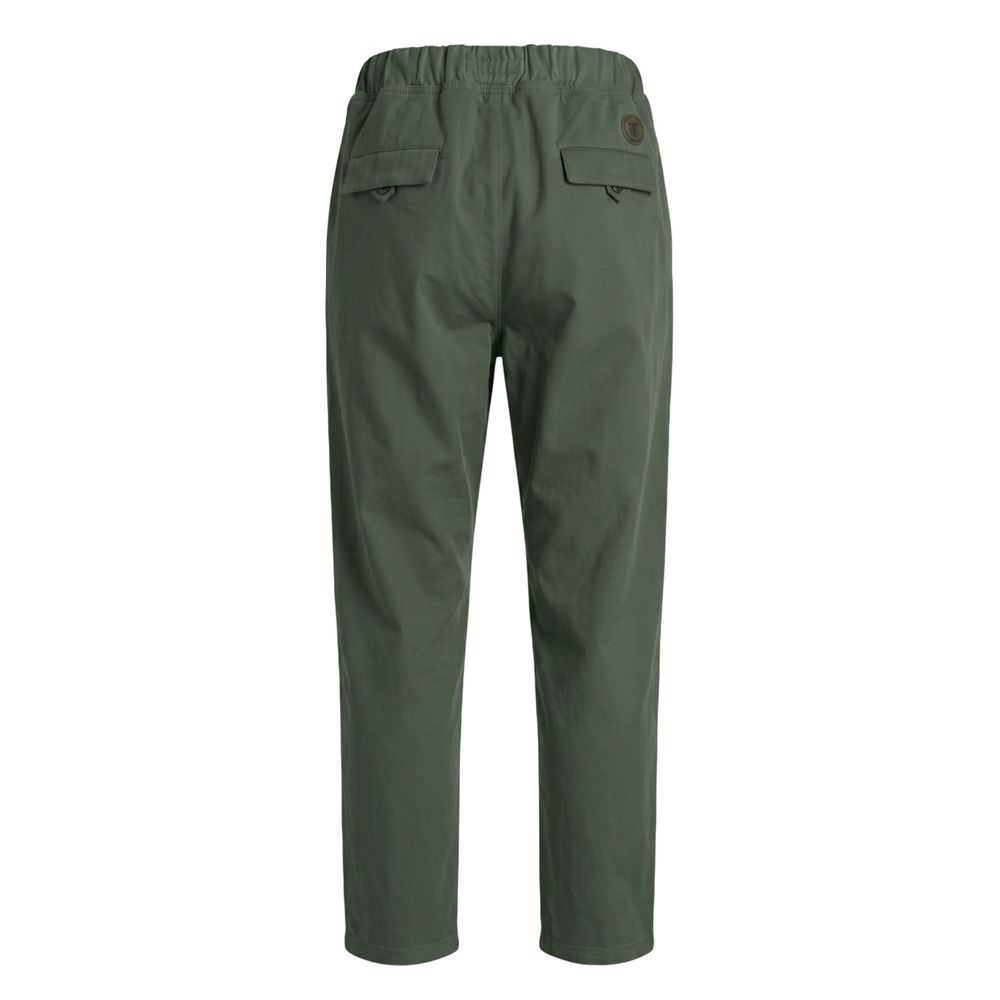 Trussardi Jeans Green Cotton Men Pant | Regal Royce