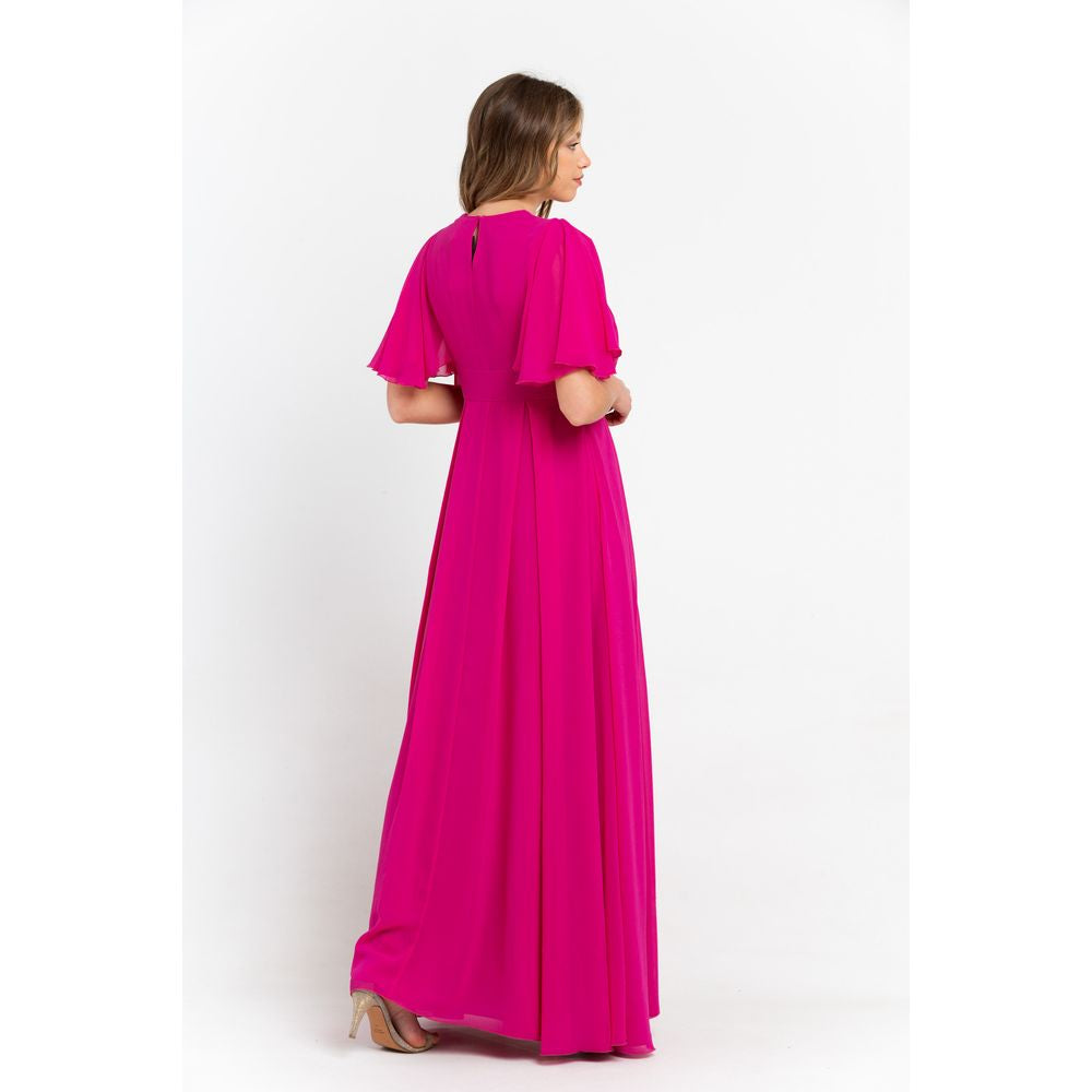 Trussardi Pink Polyester Women Dress | Regal Royce