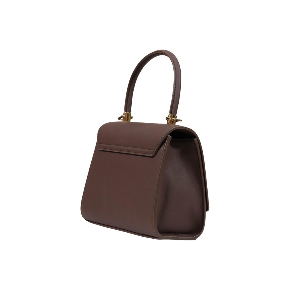 Love Moschino Brown Polyethylene Handbag | Regal Royce
