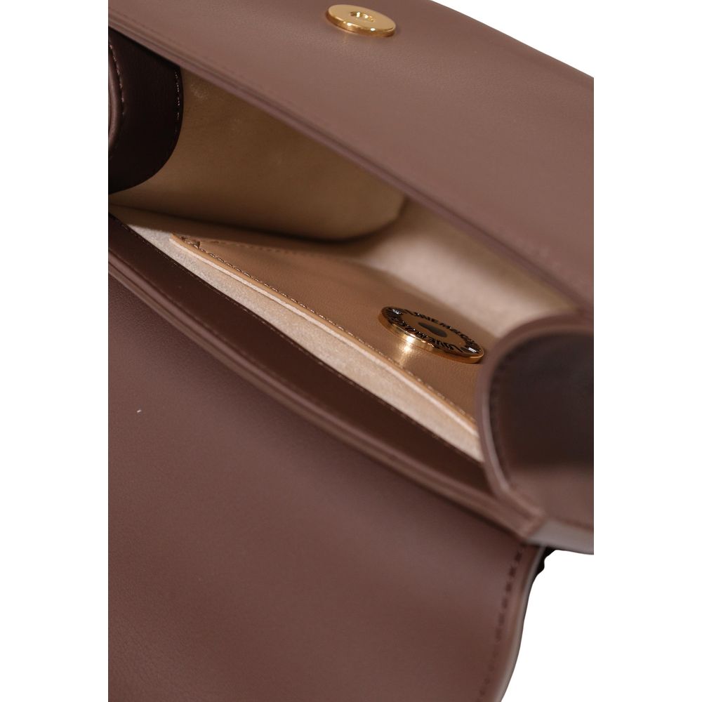Love Moschino Brown Polyethylene Handbag | Regal Royce