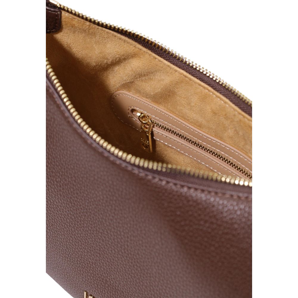 Love Moschino Brown Polyethylene Handbag | Regal Royce