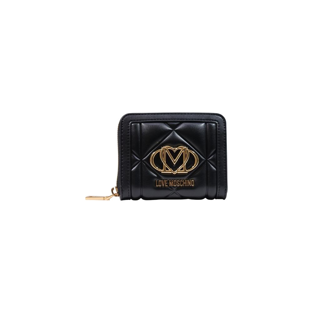 Love Moschino Black Polyethylene Wallet | Regal Royce