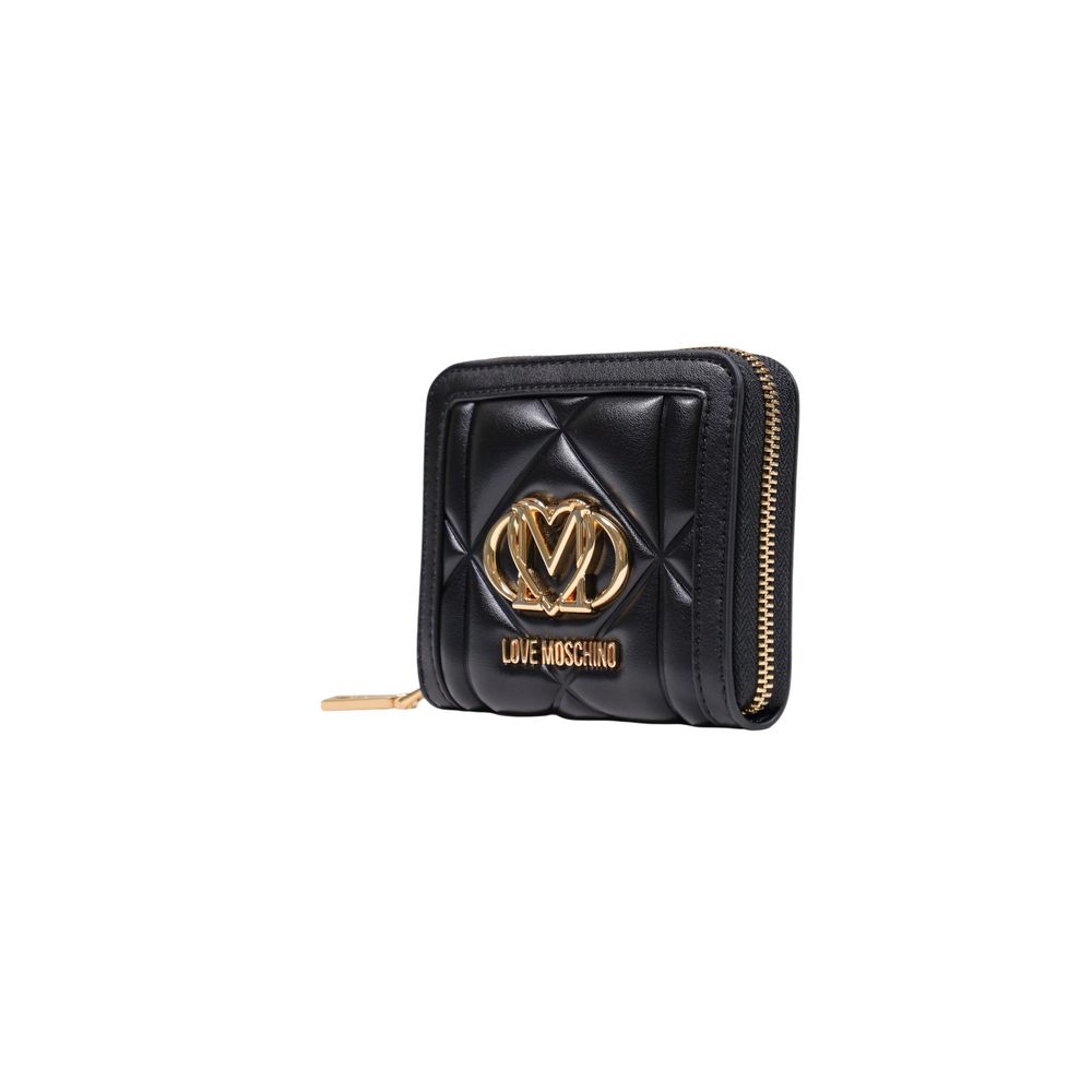 Love Moschino Black Polyethylene Wallet | Regal Royce