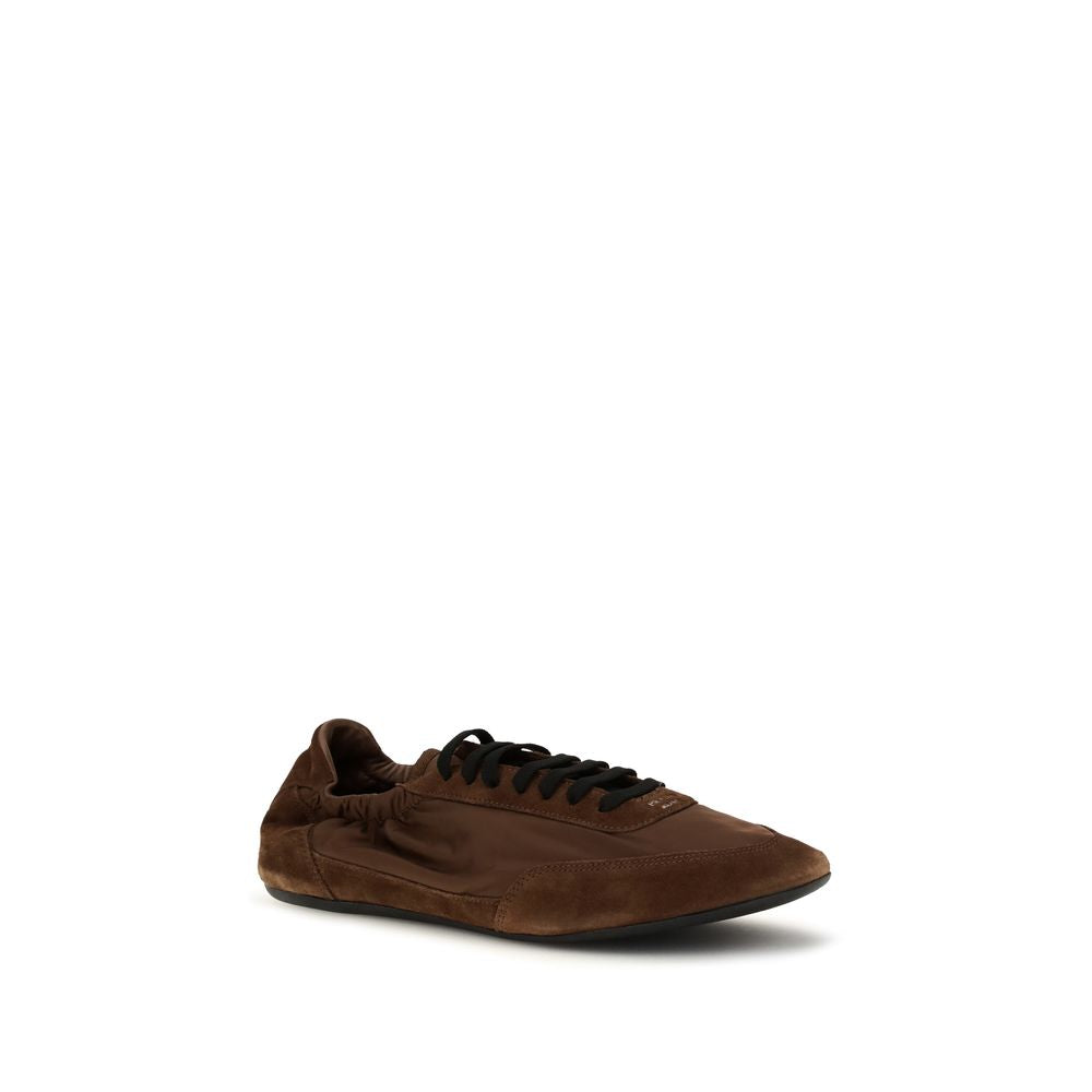 Prada Brown Rubber Athletic Sneakers | Regal Royce