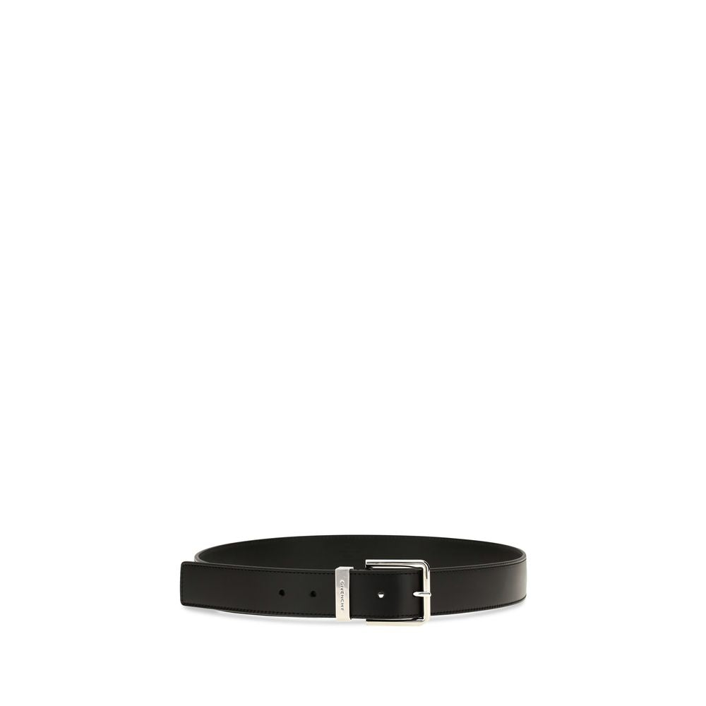 Givenchy Black Calf Leather Bos Taurus Regular Belt | Regal Royce