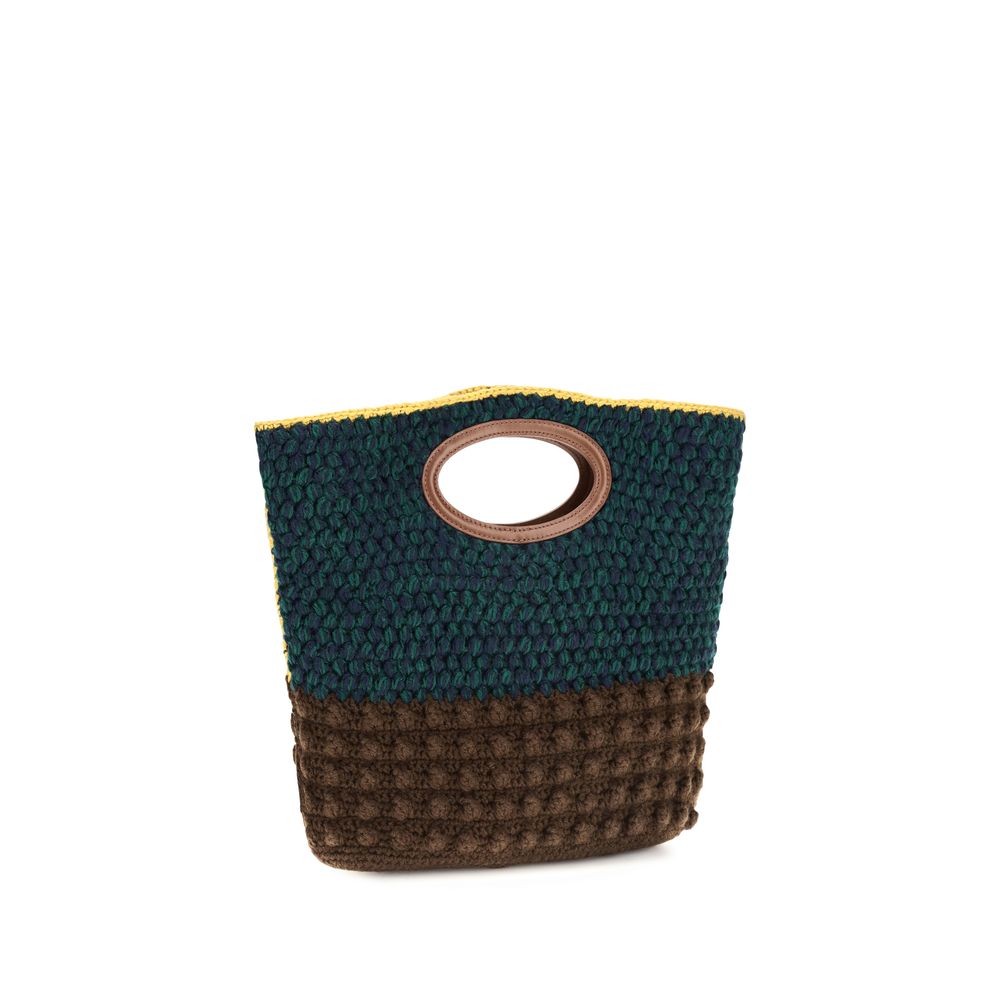 Marni Multicolor Wool Oves Aries Clutch Bag | Regal Royce