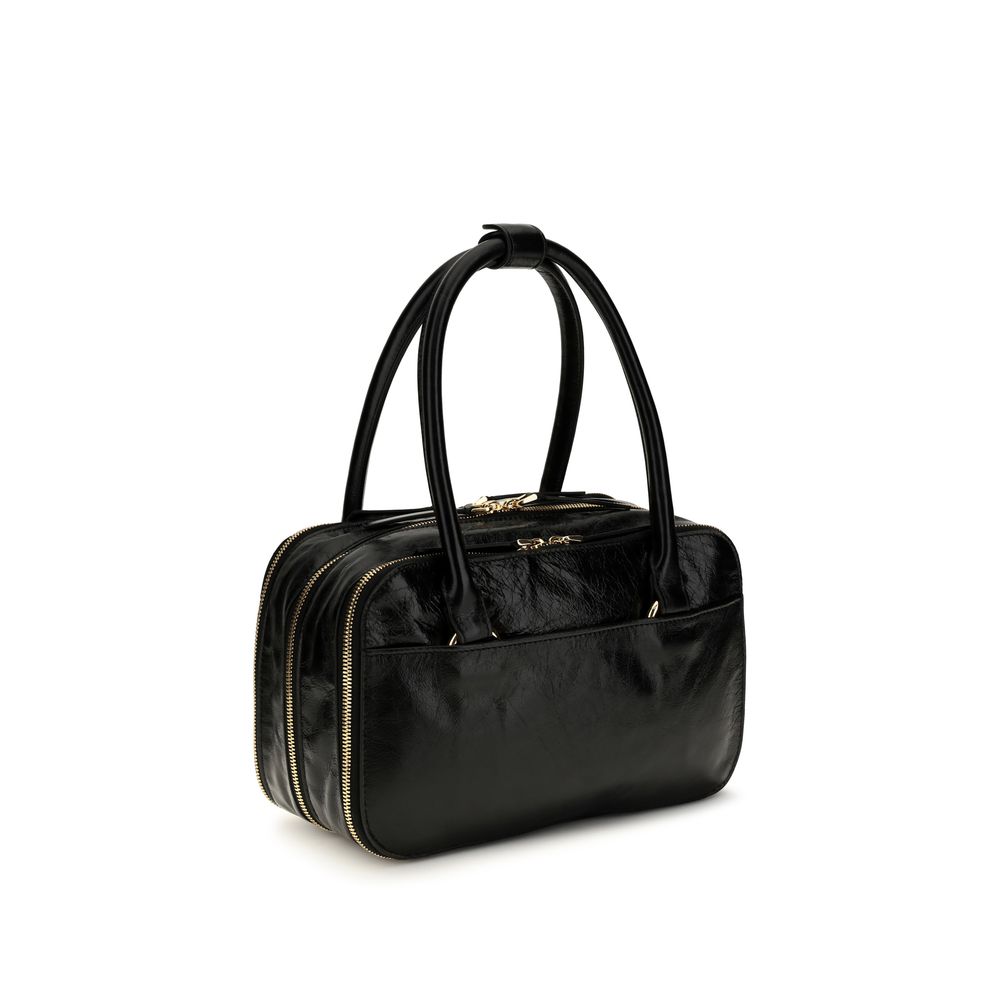 Marni Black Calf Leather Bos Taurus Handbag | Regal Royce