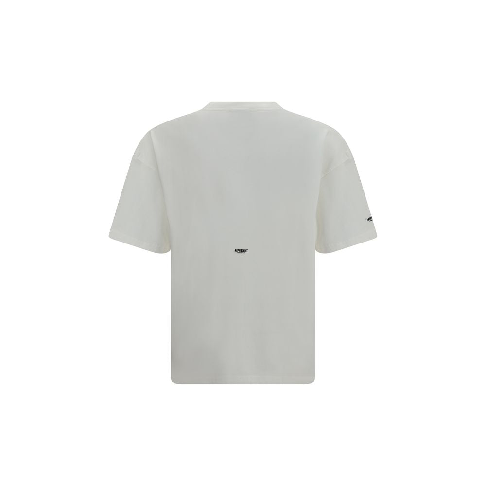 Represent White Cotton T-Shirt | Regal Royce